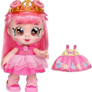 NIP Kindi Kids Dress Up Friends Donatina Doll 10" with 2 changeable outfits